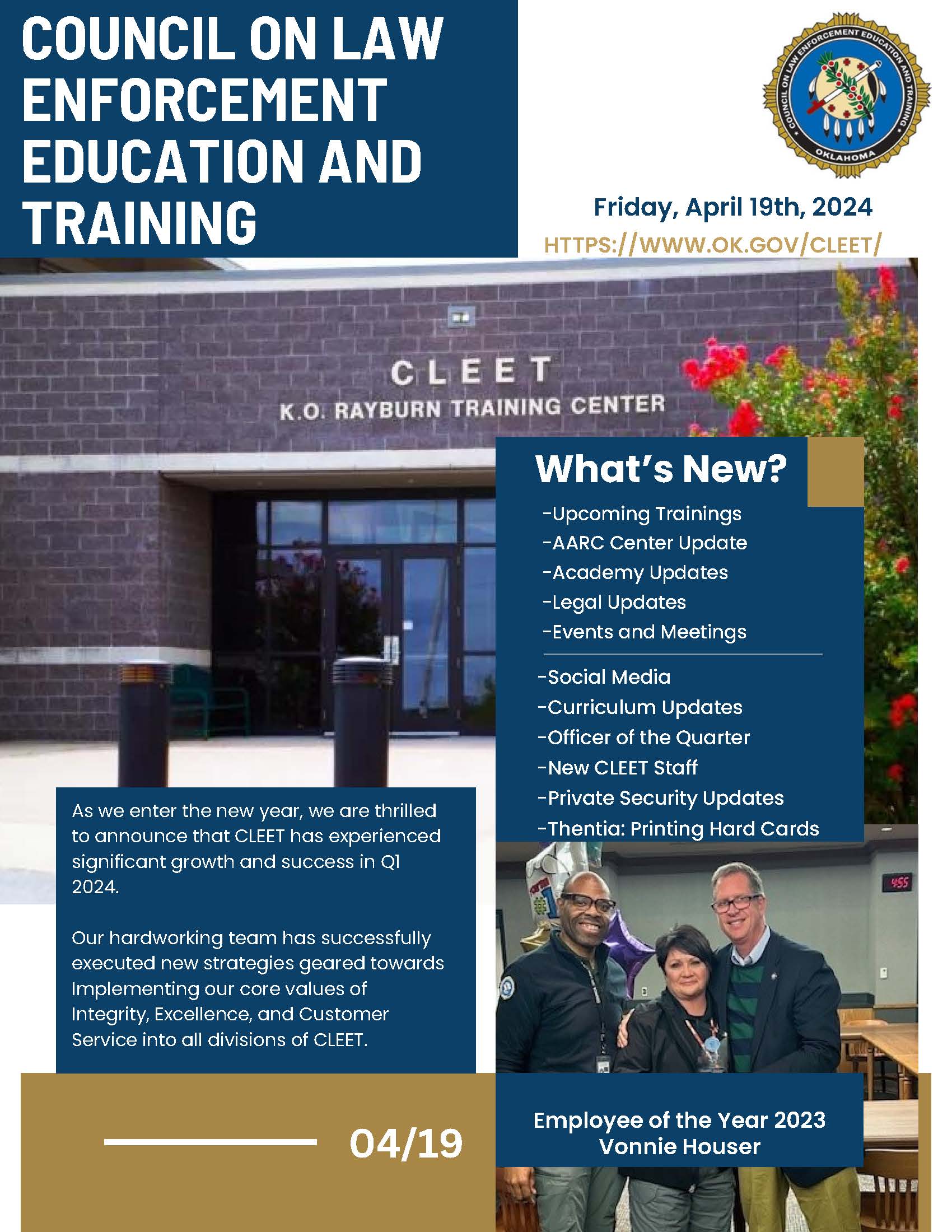 Newsletter - April